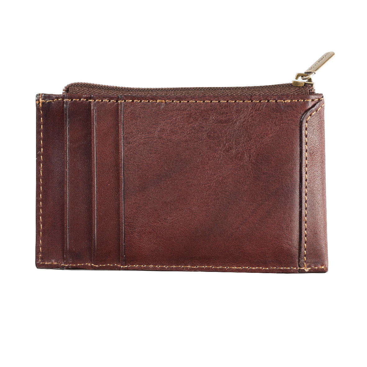 Creditcard zip wallet, Dark Brown