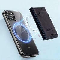 MagSafe Blue Wallet