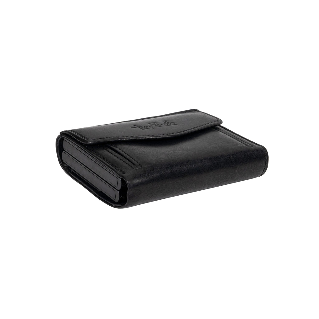 Double Card holder RFID Black