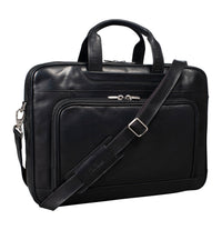 2-Compartment Laptop Briefcase 42cm, Black