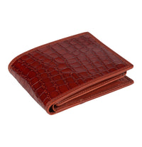 Billfold Brown Croco