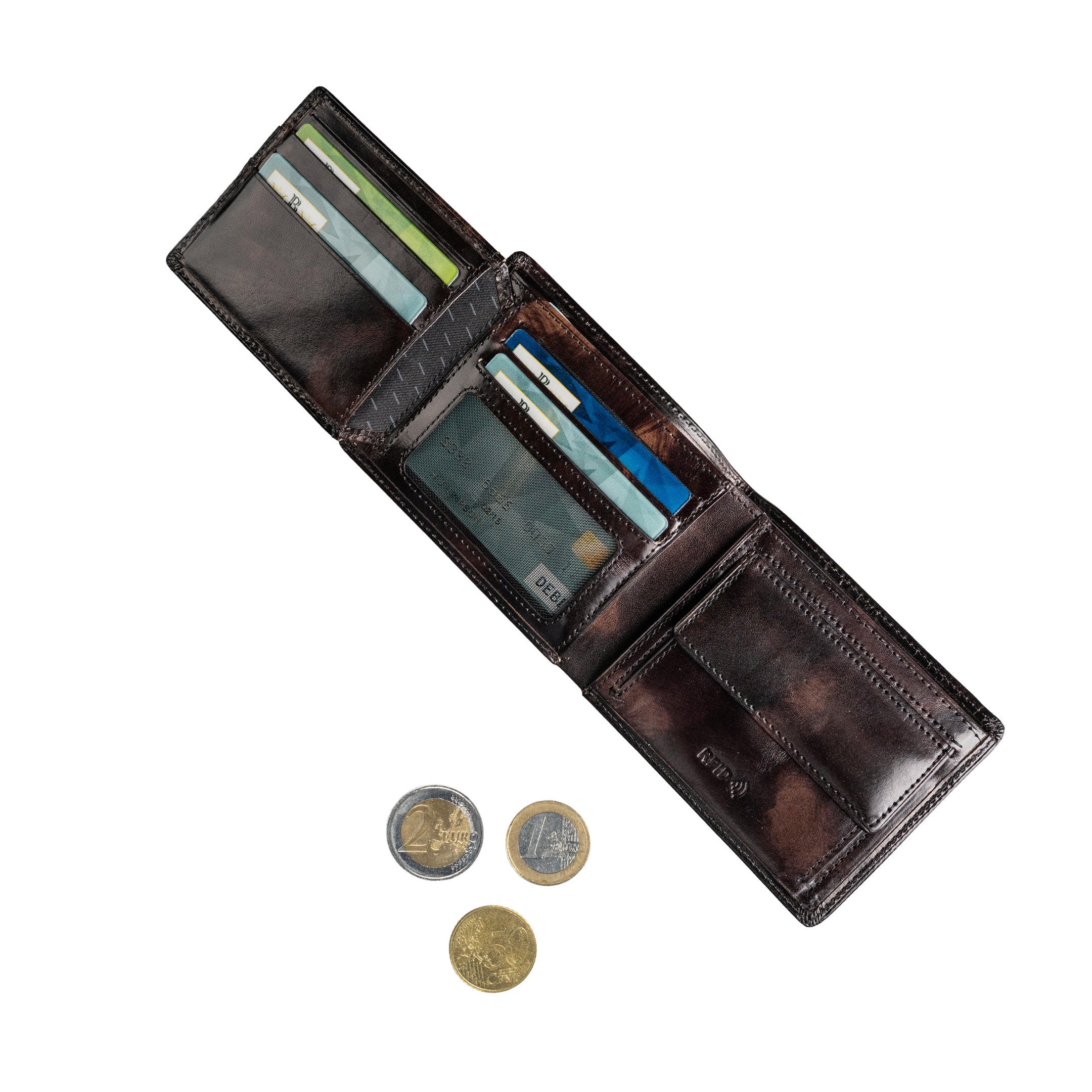 Van Gogh Black Billfold