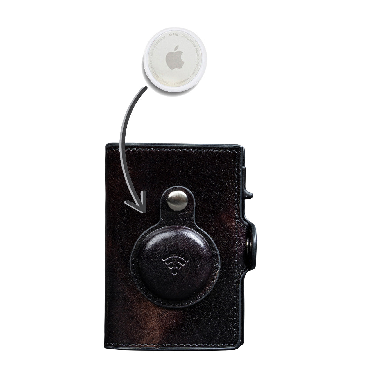 STANDARD Apple Air Tag Van Gogh Black