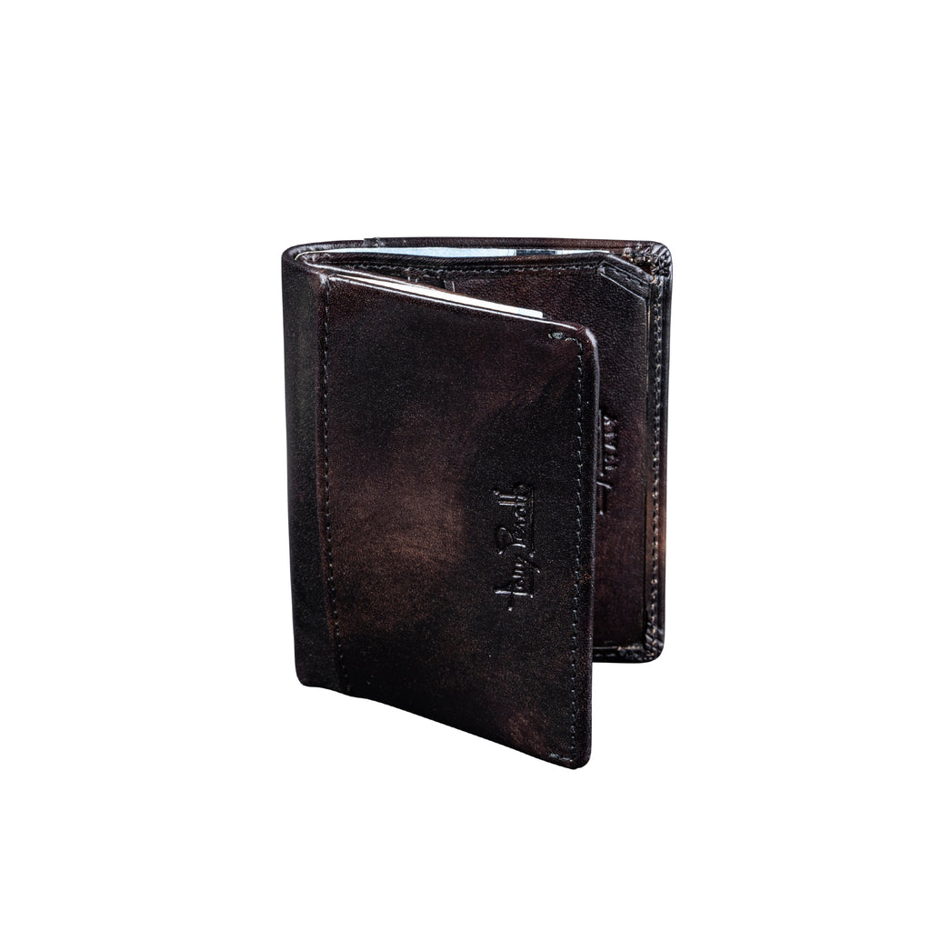 Van Gogh Black Leather Wallet