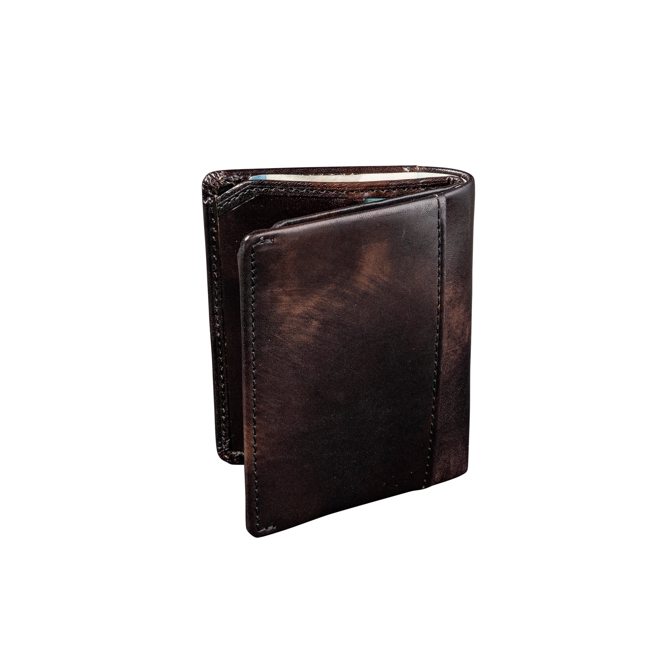 Van Gogh Black Leather Wallet