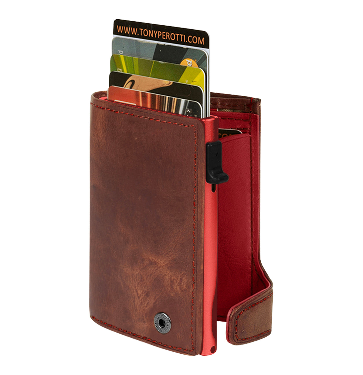 COIN Dark Brown & Red Swiss Edition