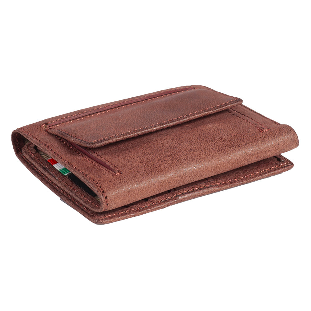 PURE MINI Vintage Burgundy 3-fold
