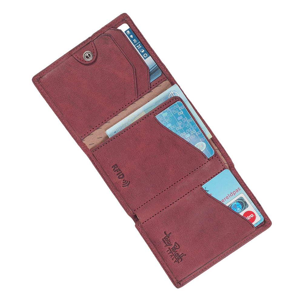 PURE MINI Vintage Burgundy 3-fold