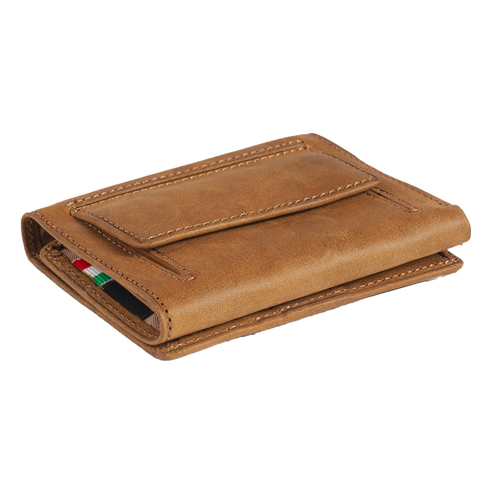 PURE MINI Vintage Brown 3-fold