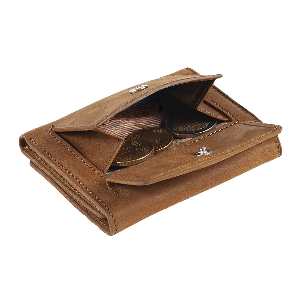 PURE MINI Vintage Brown 3-fold