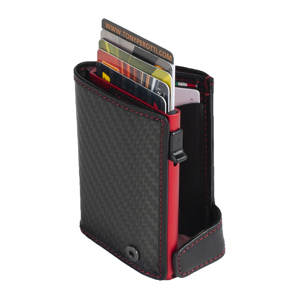 COIN Carbon Black & Red