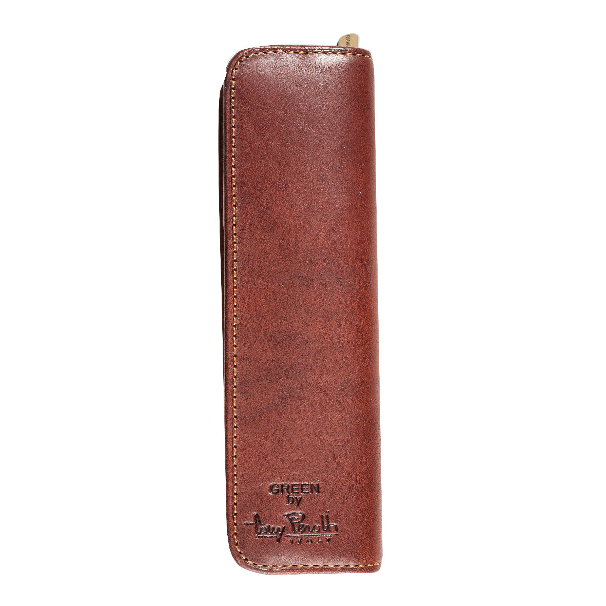 PENCIL CASE Dark Brown 2 pens