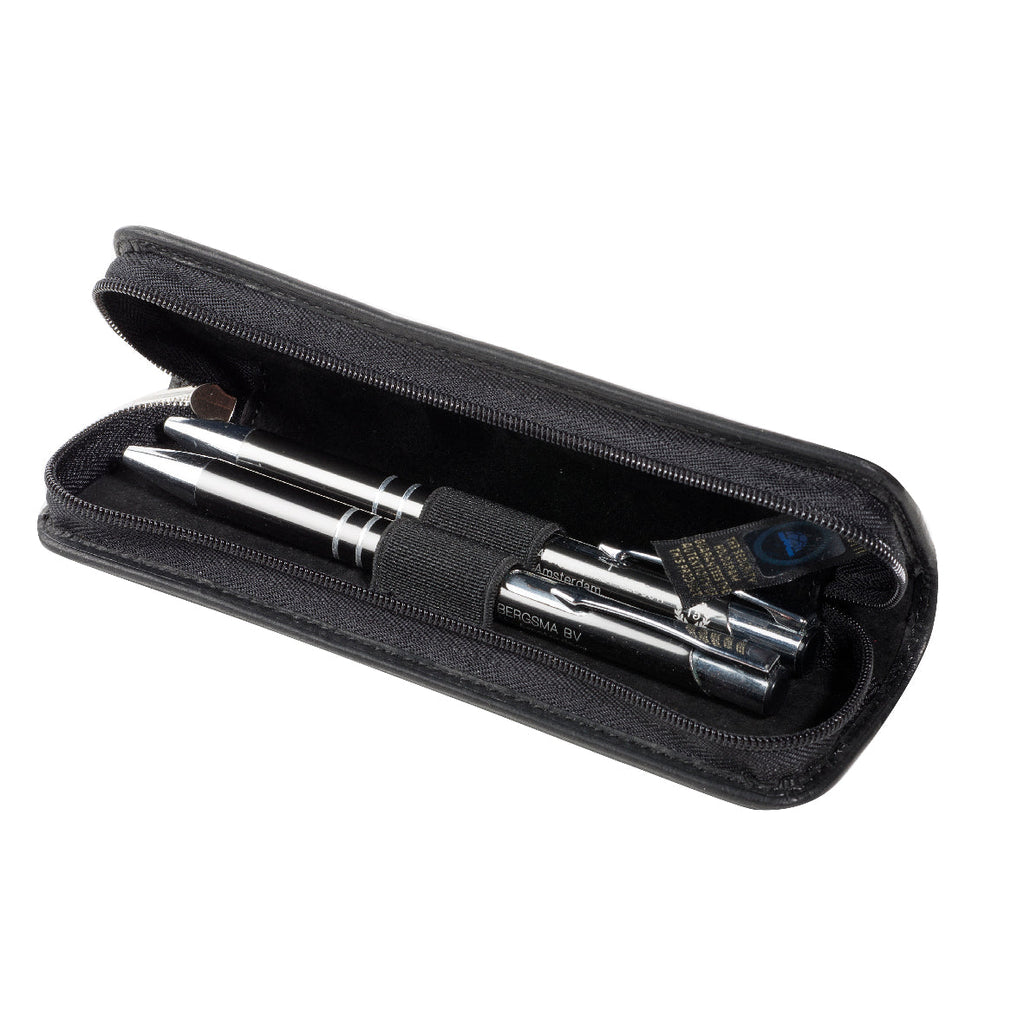 PENCIL CASE Black 2 pens
