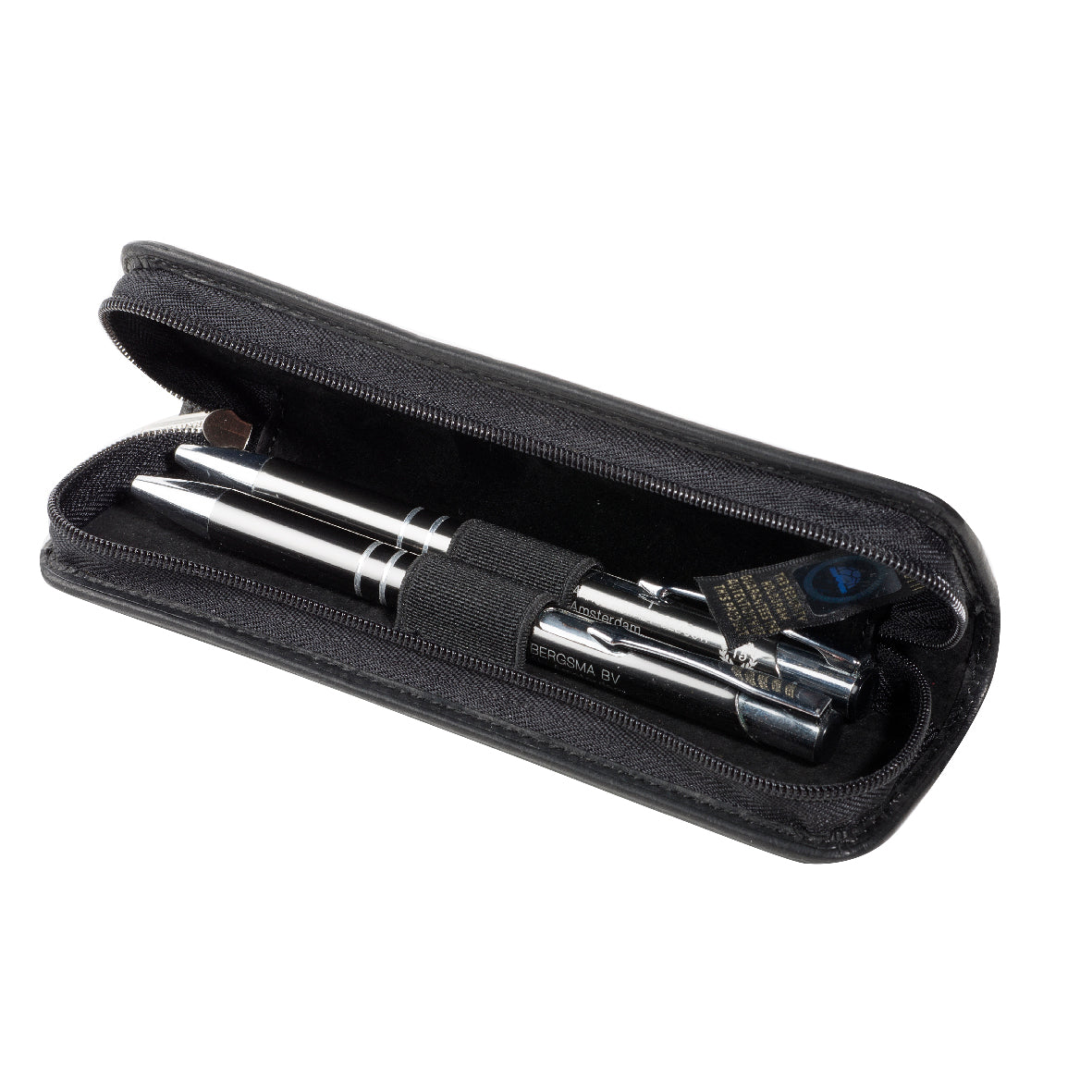 PENCIL CASE Black 2 pens