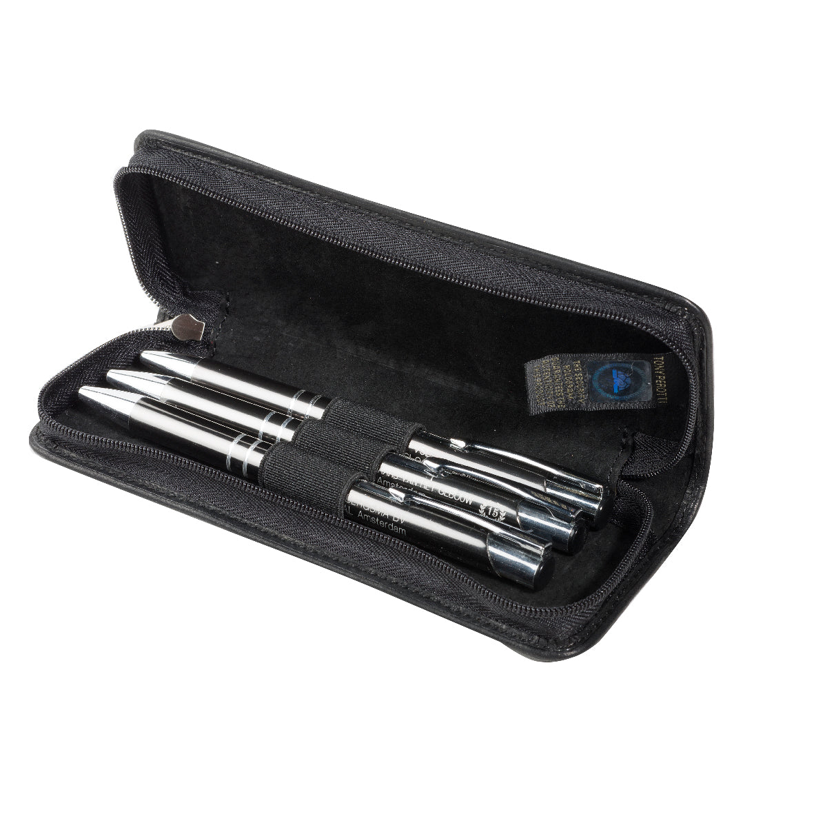 PENCIL CASE Black 3 pens