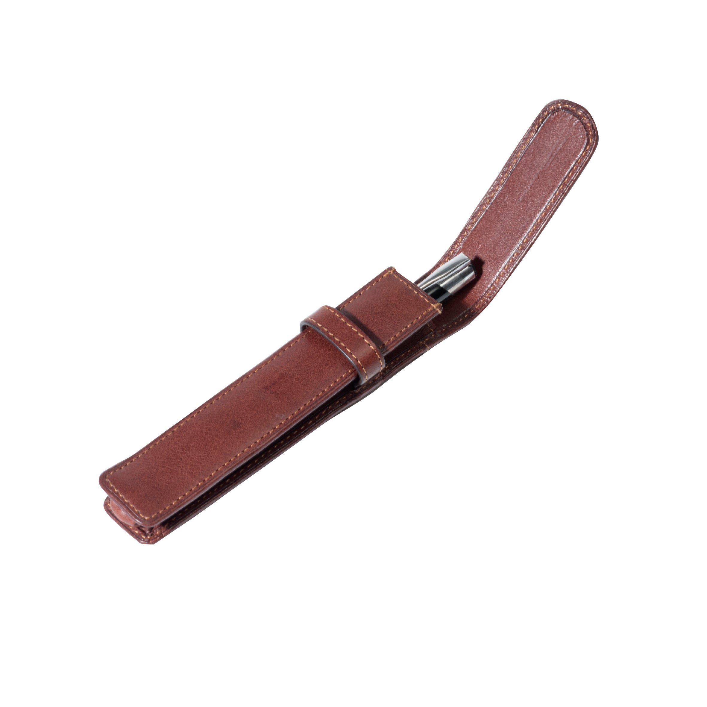 PENCIL CASE Dark Brown 1 pen