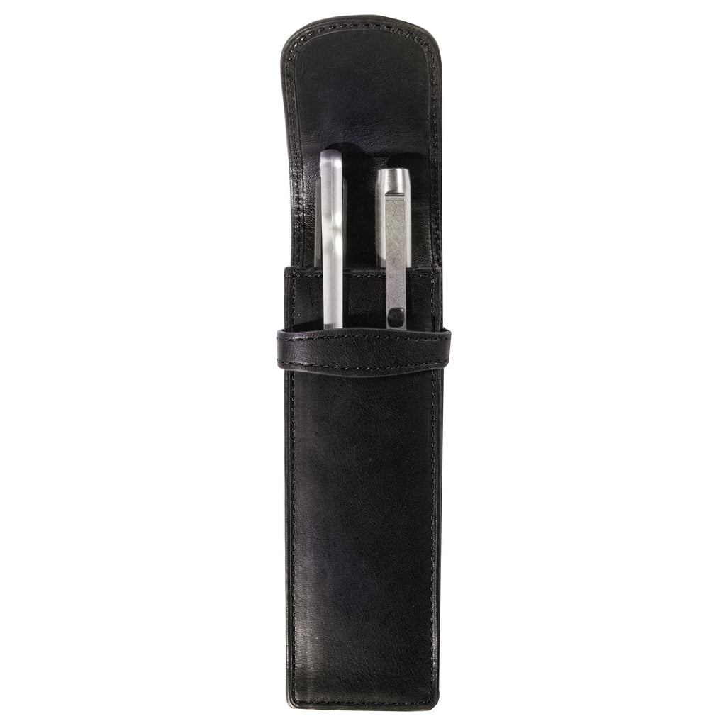 PENCIL CASE Black 2 pens