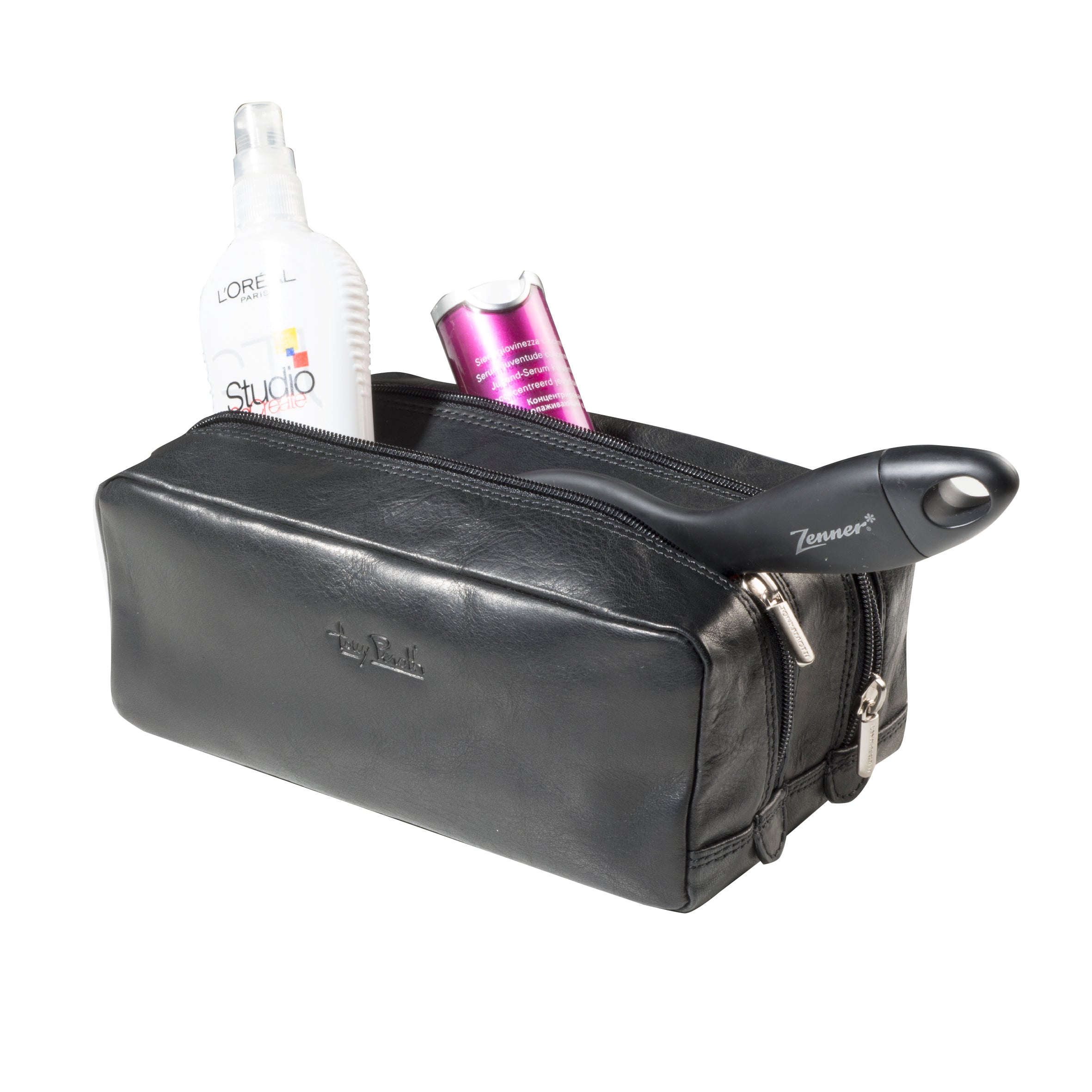 Toilet bag, 2 compartment