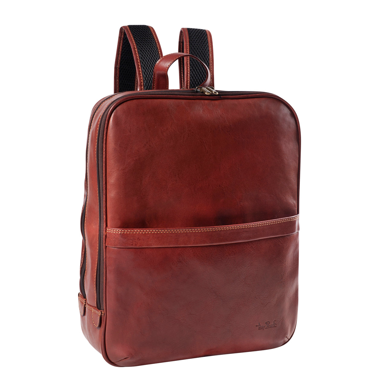 2 Compartment business backpack Brown