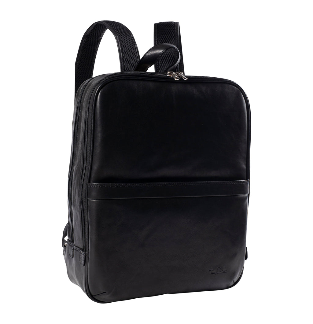 2 Compartment business backpack Black