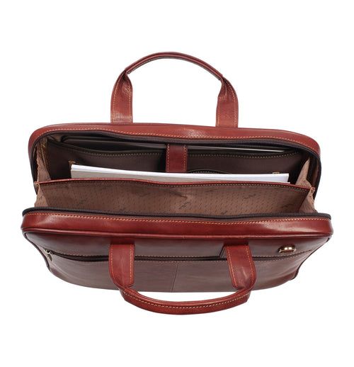 1 compartment Laptop bag Brown