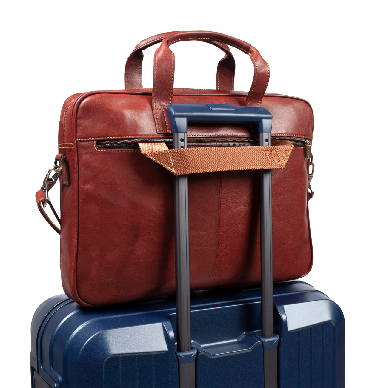 1 compartment Laptop bag Brown