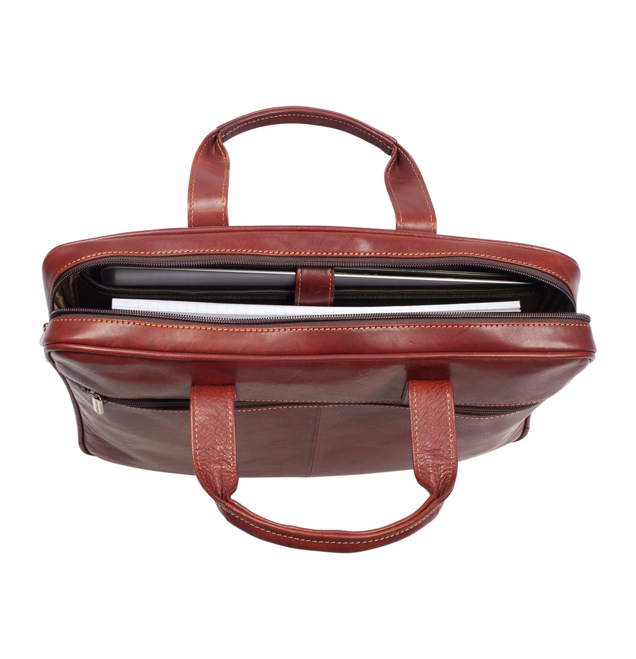 1 compartment Laptop bag Brown