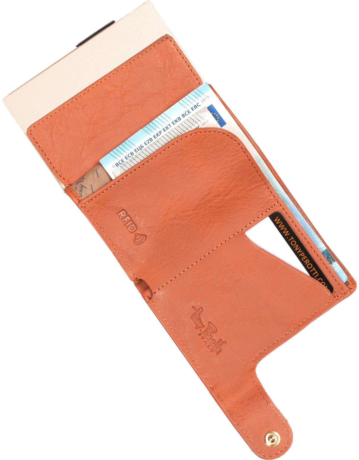 Furbo cardholder Peach w/ bank note pocket / TP/CC/3681PEPE