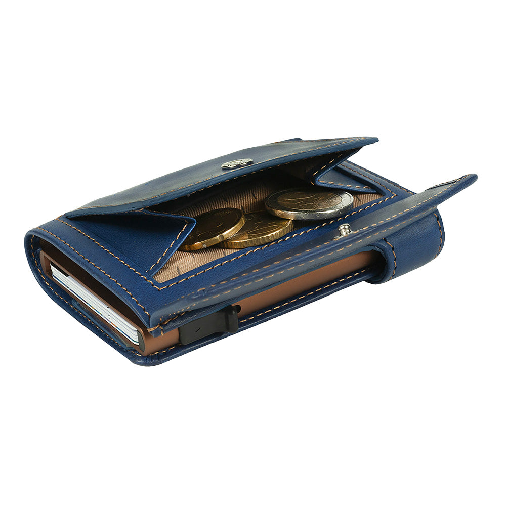 COIN Dark Blue & Brown